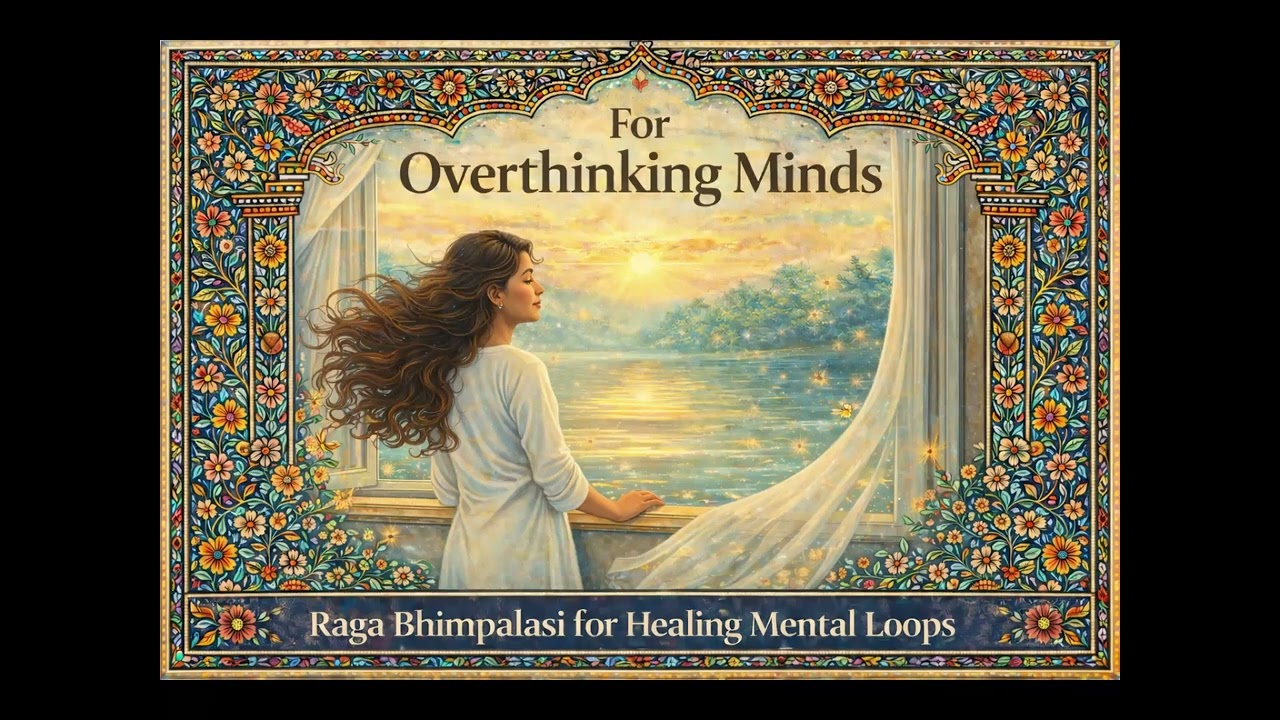 For Overthinking Minds | Raga Bhimpalasi Healing Music for Mental Quiet