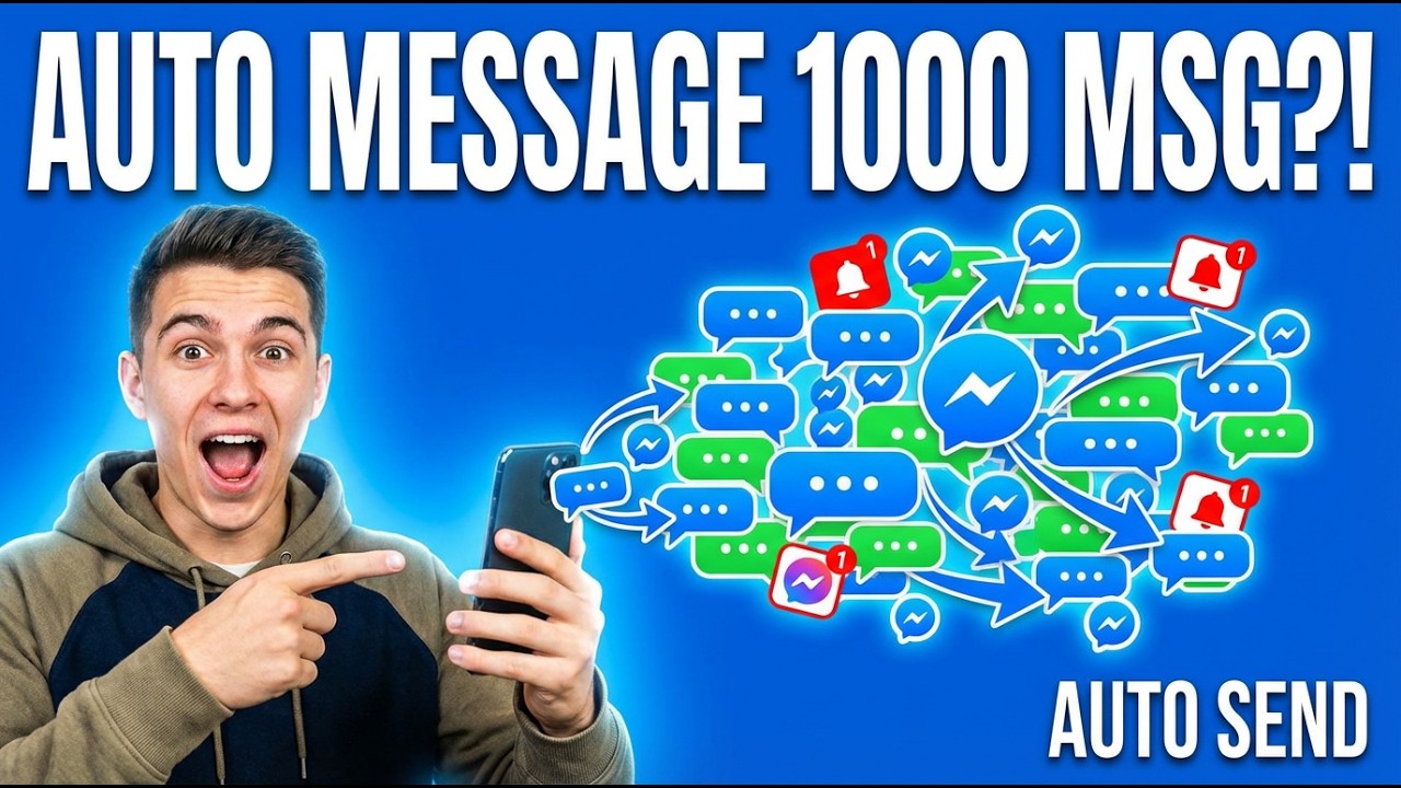 How To Send Bulk Messeges On Facebook | Automation Sender Facebook 2026