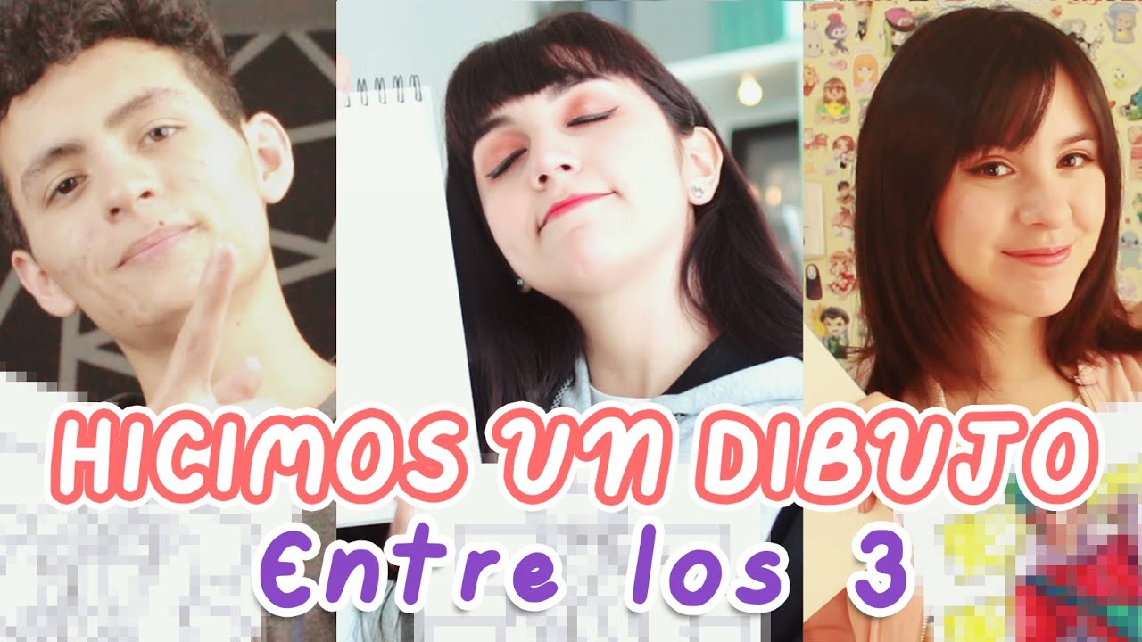 Hicimos un dibujo entre los 3! ⭐ | Con Yapura Meri y Cristian Cermeño
