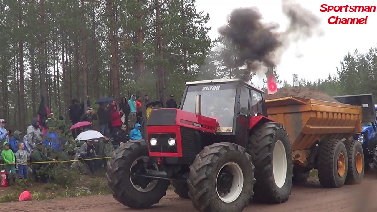 Zetor 8045 Sammin mäkivetokisat Siikainen 7.9.2019