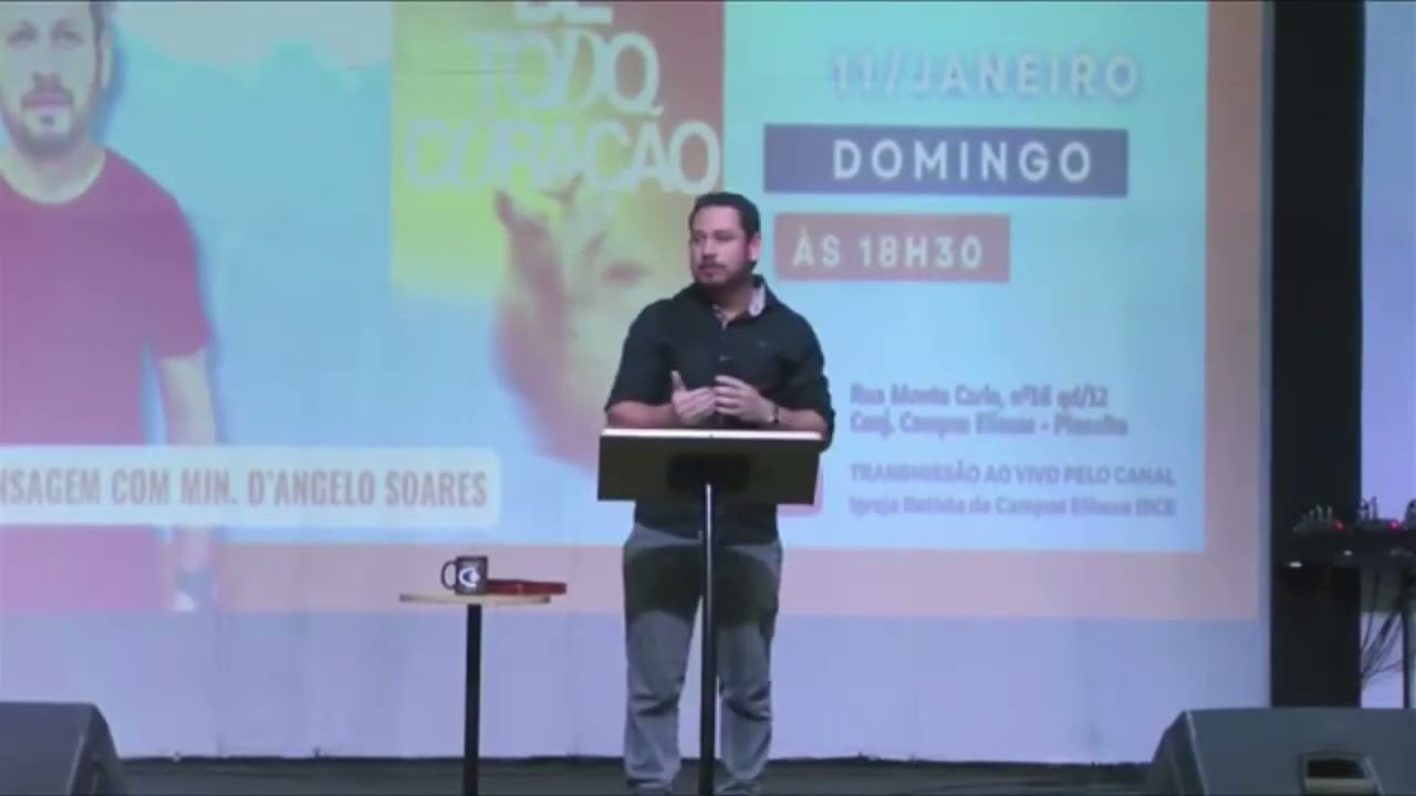 PREGAÇÃO D'ANGELO 2026