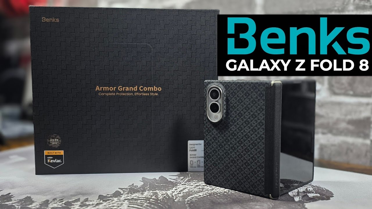 Чехол Benks ArmorGrid Black для Samsung Galaxy Z Fold 8 | с Magsafe и кевларом