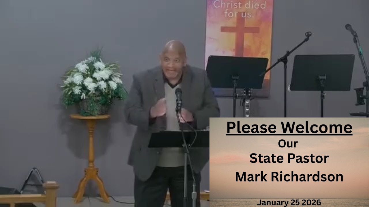 Pastor Mark Richardson on January 25 2026 at FWC
