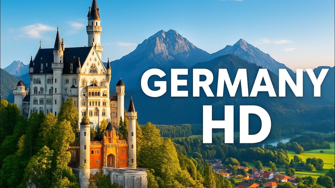 Germany Silent Journey 4K HD | Tranquil Travel & Nature Moments 🇩🇪