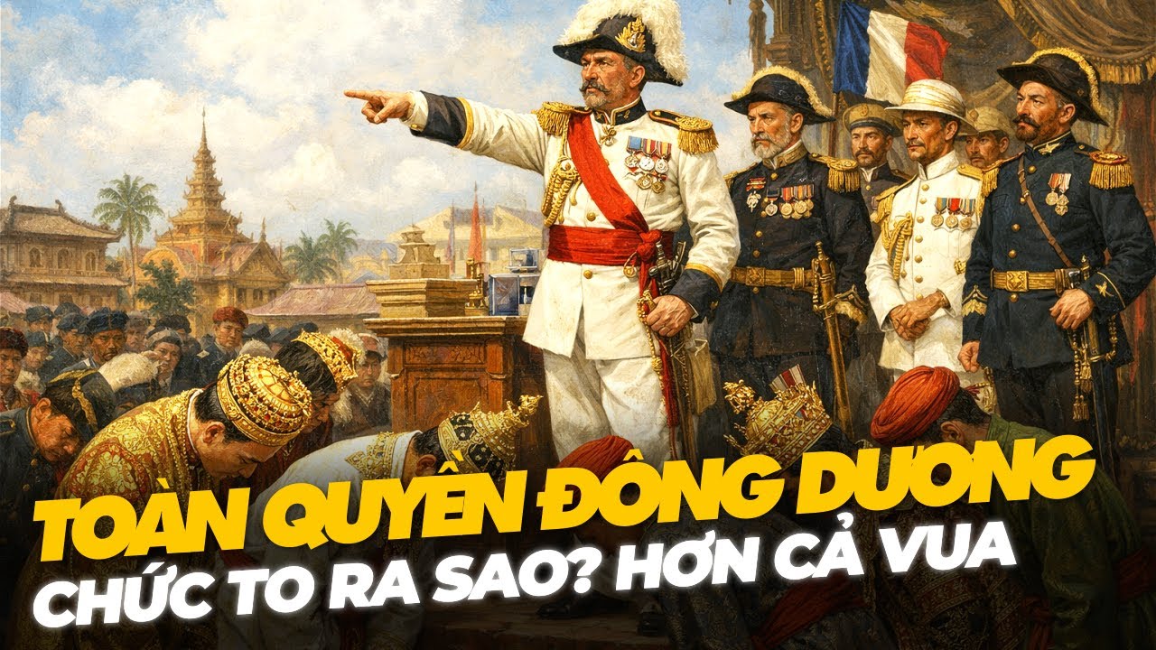 TOÀN QUYỀN ĐÔNG DƯƠNG LÀ CHỨC VỤ GÌ? VÌ SAO CAO HƠN CẢ VUA?