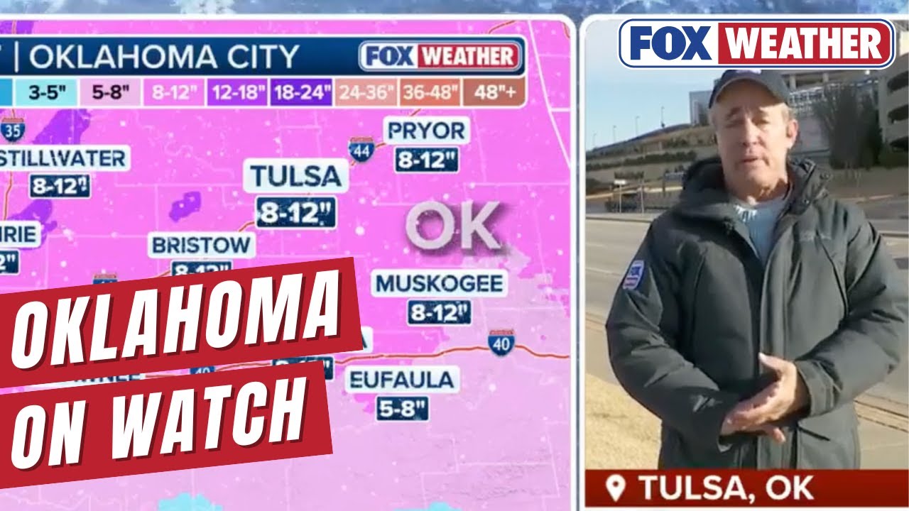 Potentially Historic Winter Storm Takes Aim At Oklahoma