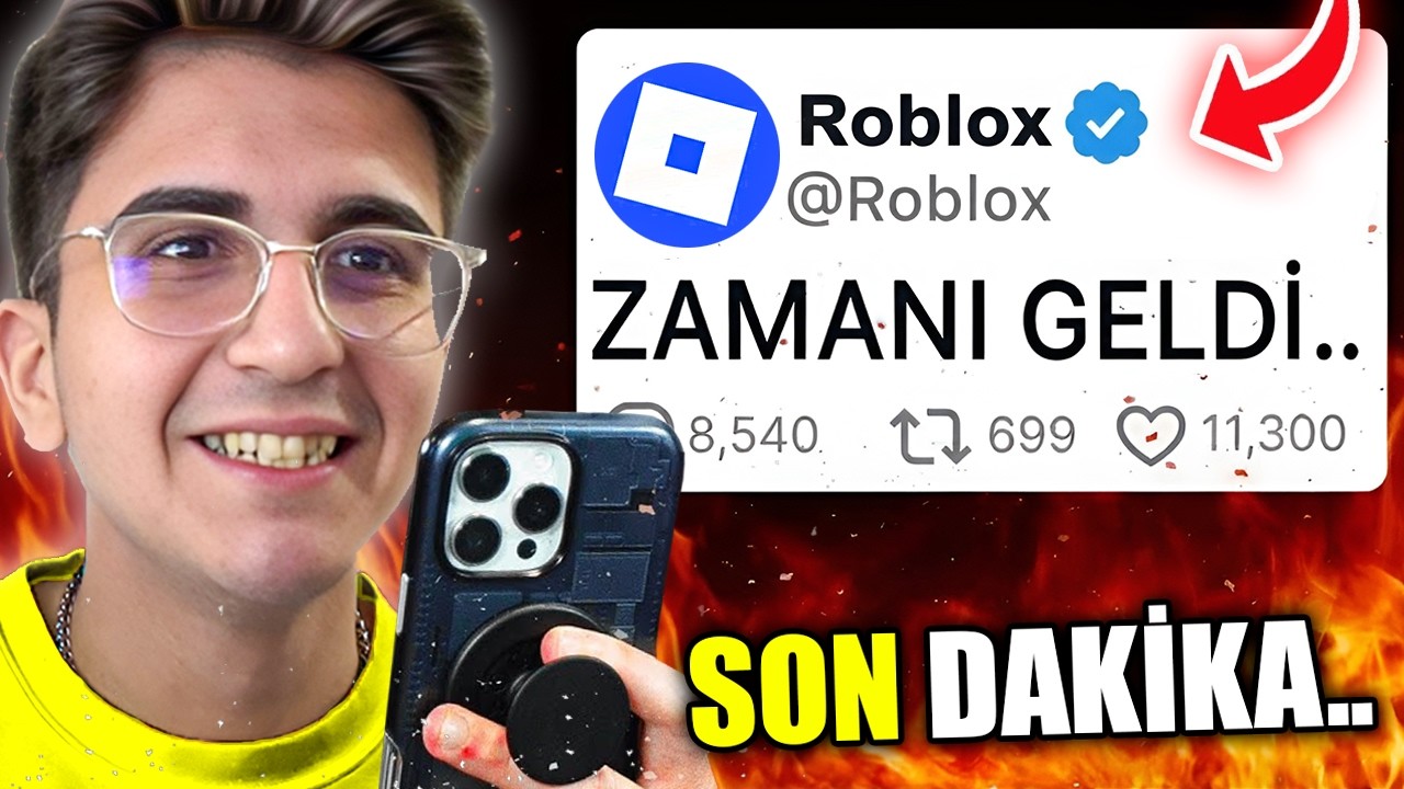 UYANIN!! ROBLOX GÜZEL HABER GELDİ..🔥 *Yeni*