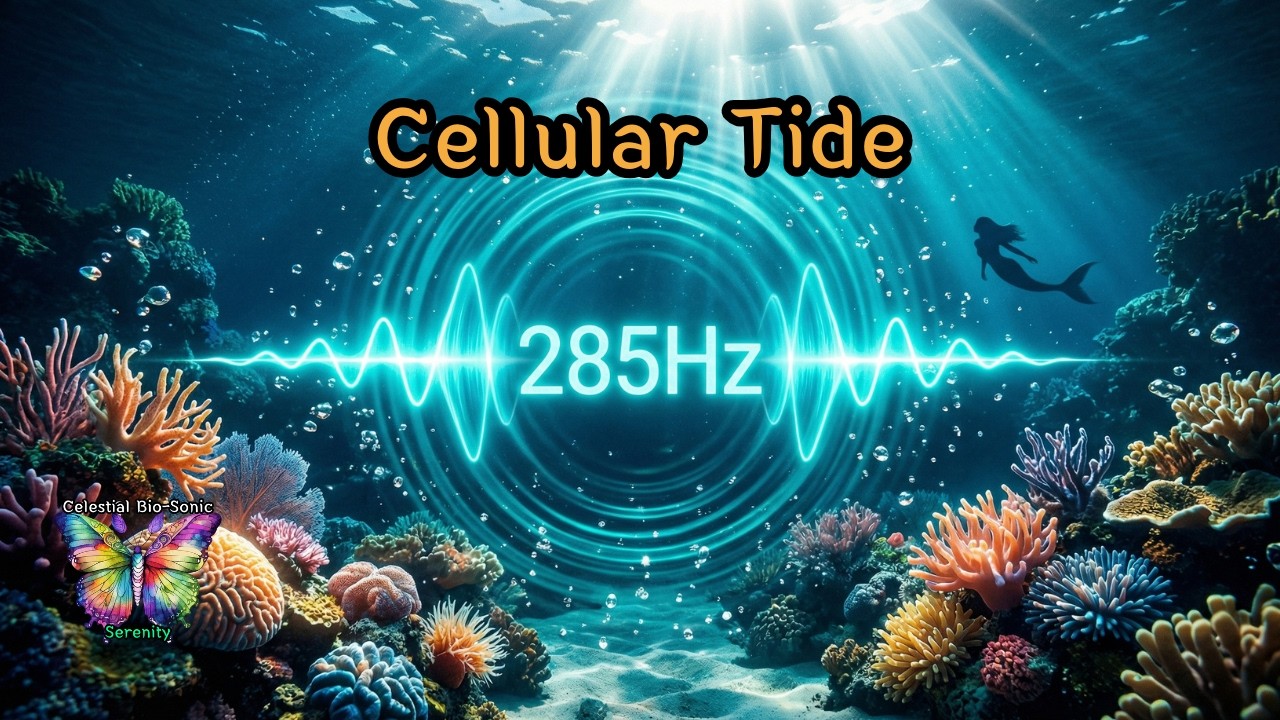 285Hz Tissue Regeneration | Submerged Coral Reef Healing