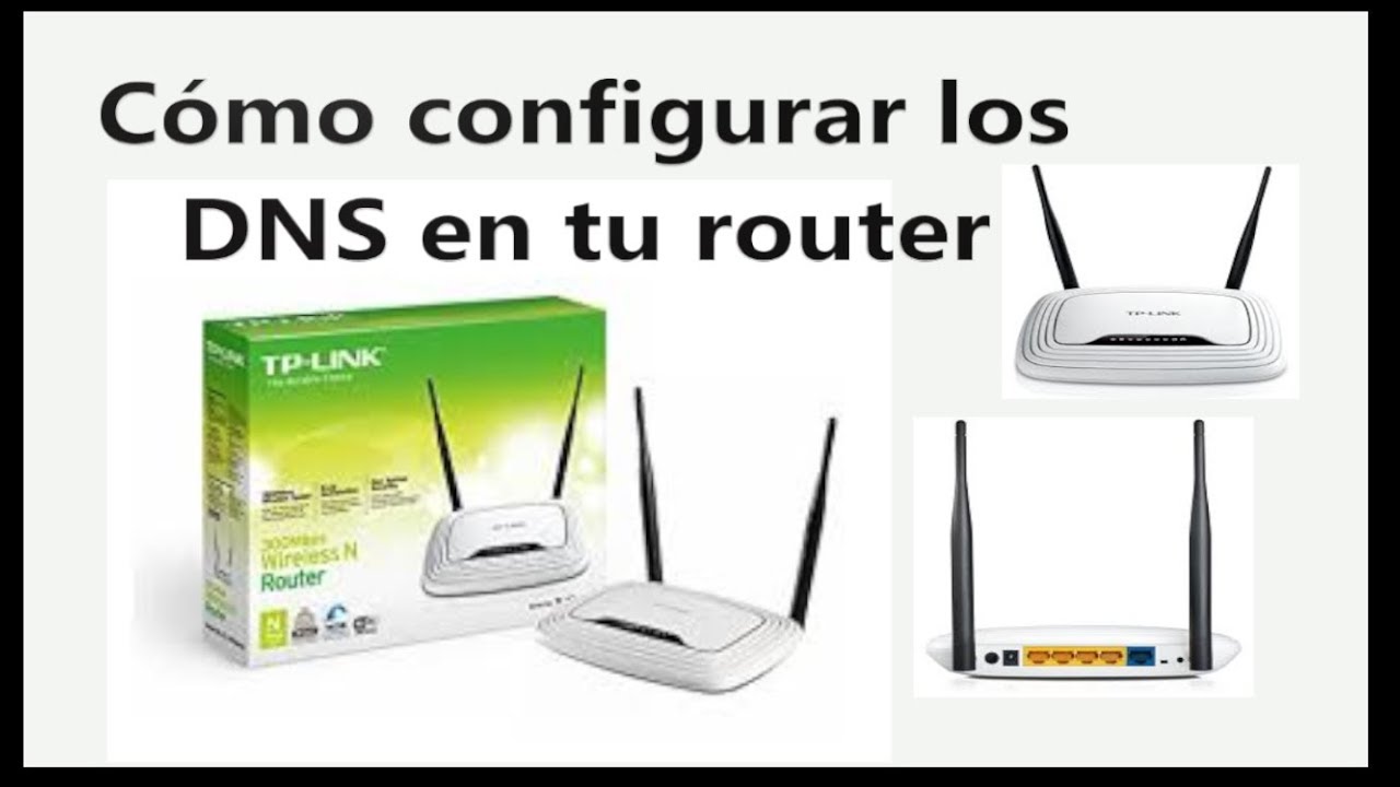 Cómo configurar los DNS en el router con servicios DHCP.