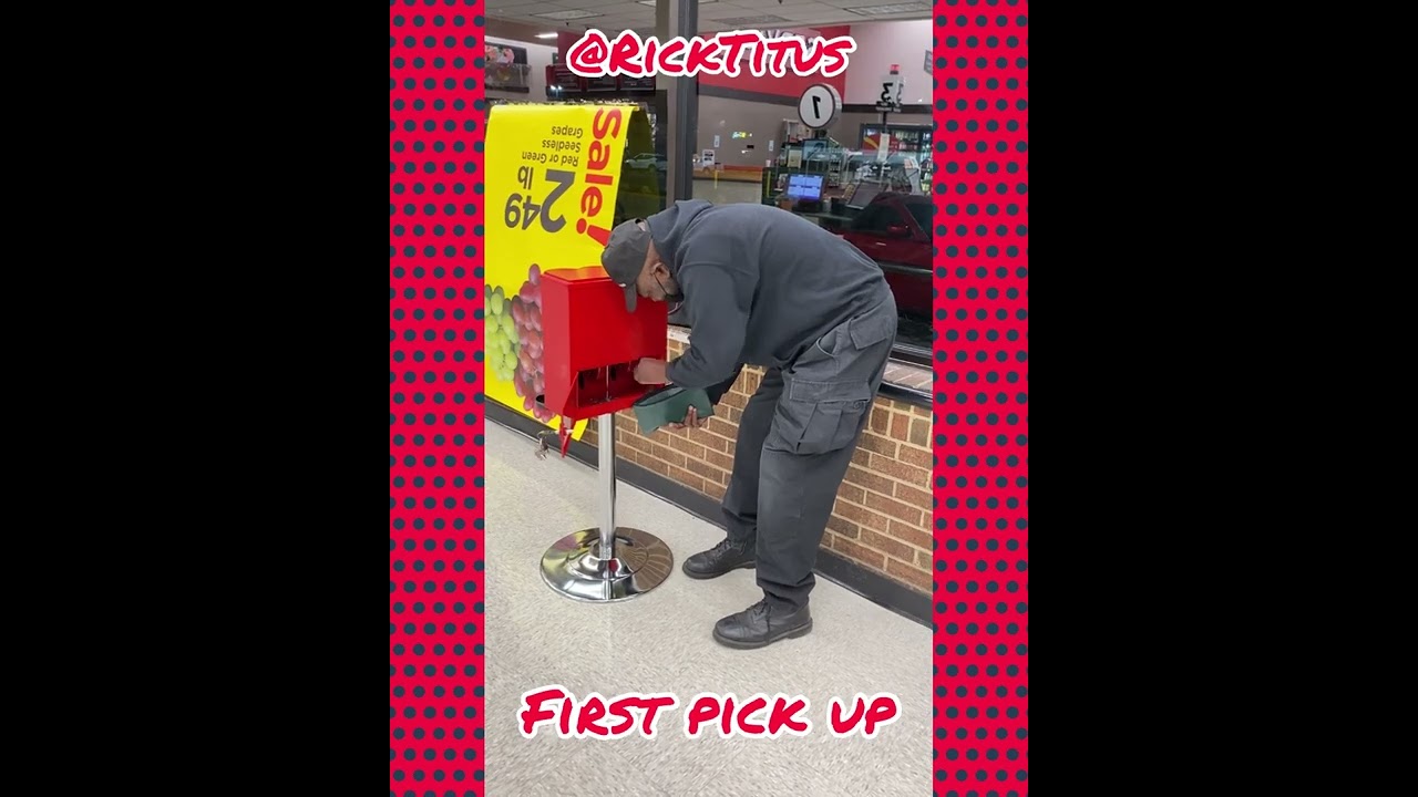 Gumball Machine Business First Pickup