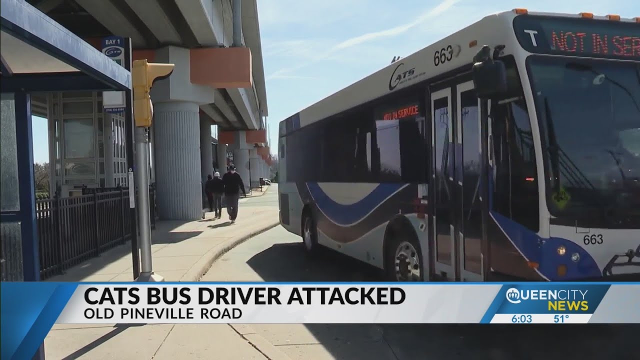 CATS driver spit on and bus vandalized in latest incident, Charlotte Police say