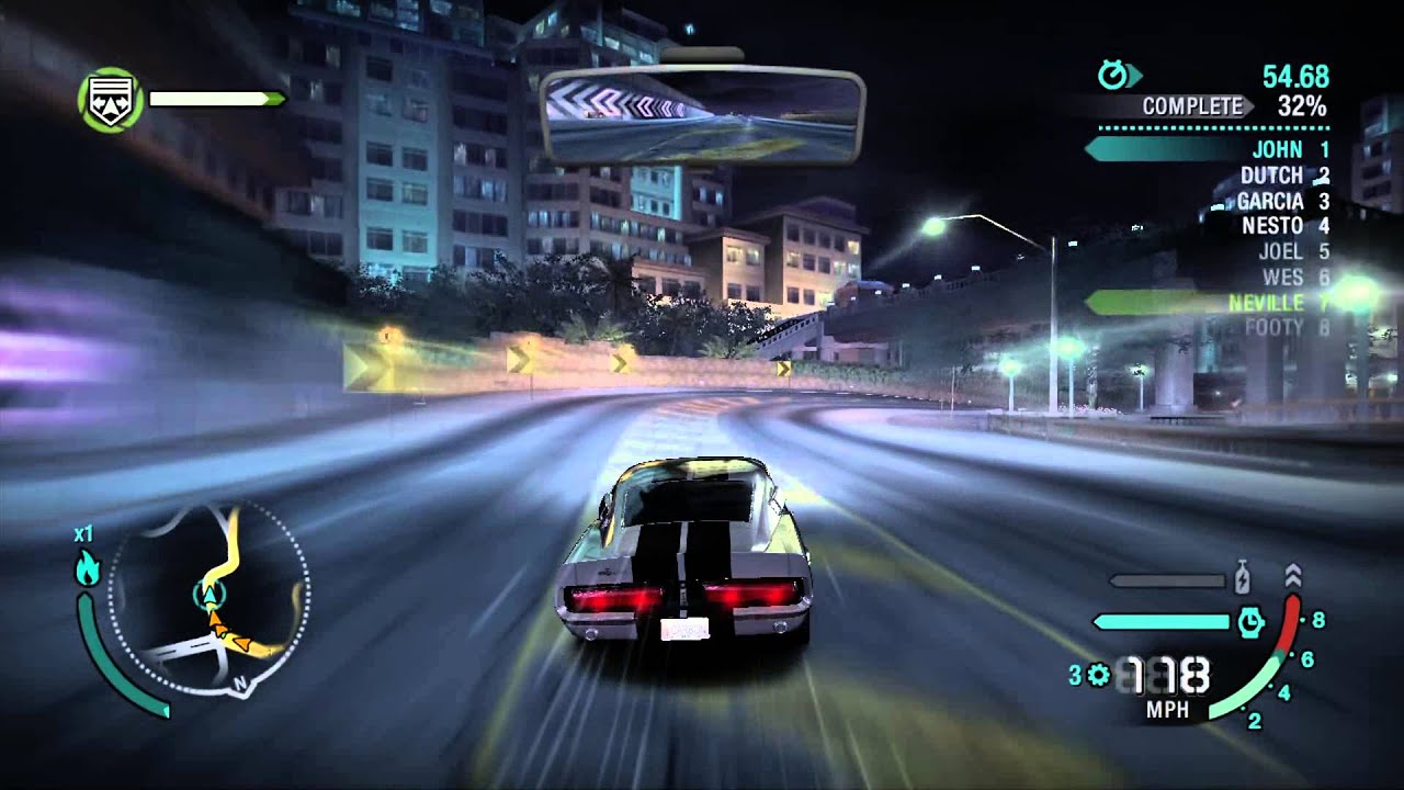 NFS Carbon Sprint: Shelby GT500 aka The Eleanor