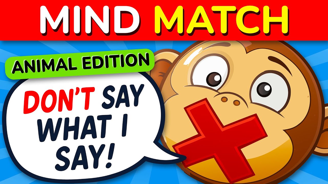 Don't Say What I Say - Animal Edition | Avoid Saying The Same Thing As Me
