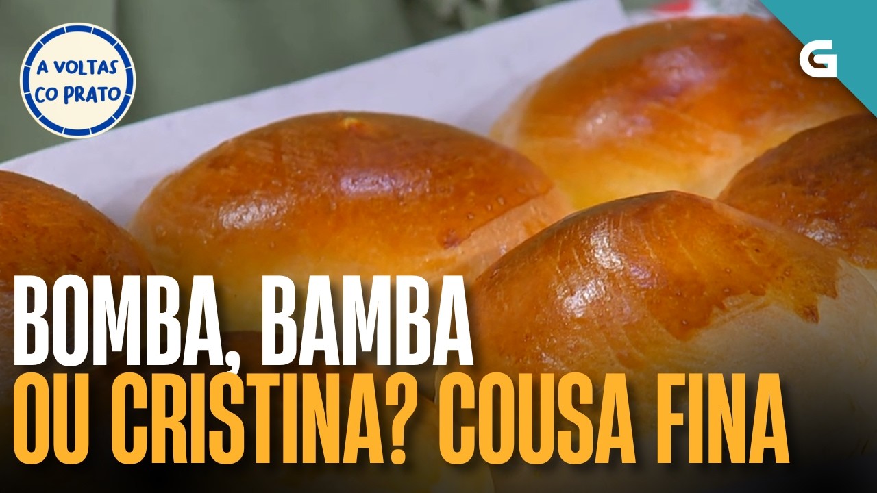 🍳 BOMBA, BAMBA ou Cristina? Cousa fina | A VOLTAS CO PRATO