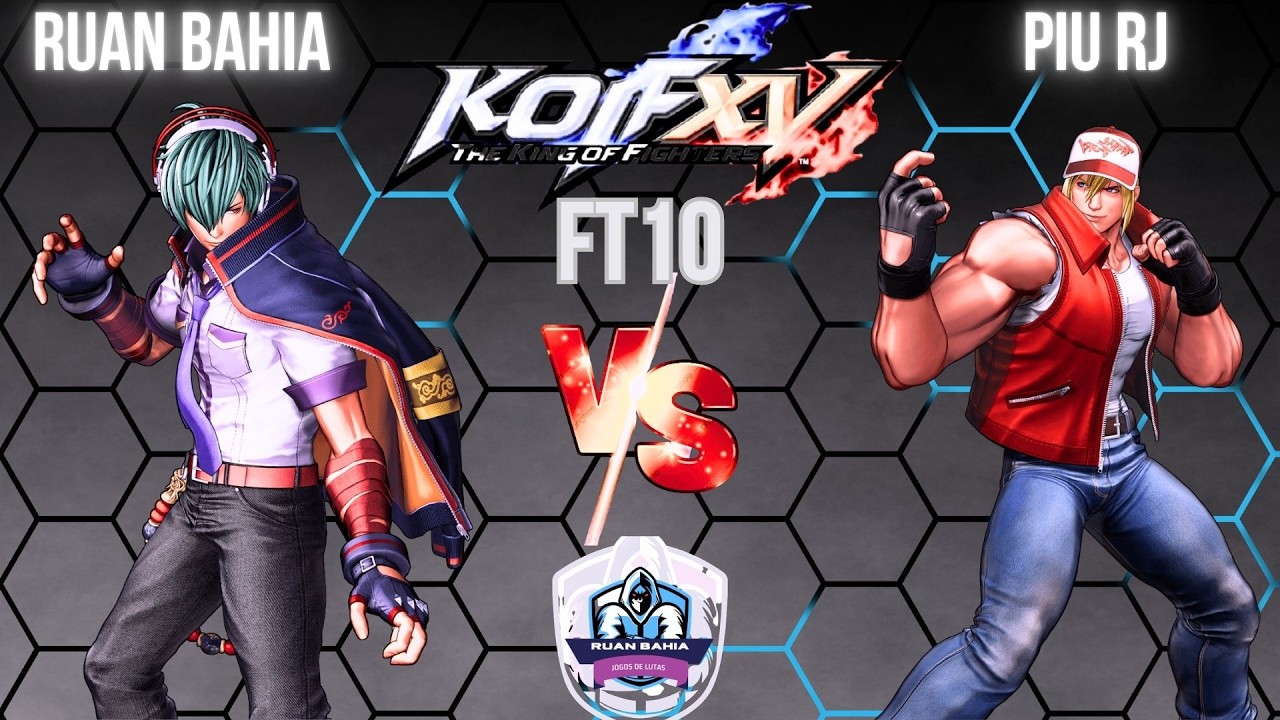 KOFXV -  RUAN BAHIA 🆚 PIU RJ FT10 #kofxv  #kof2002 #kof98