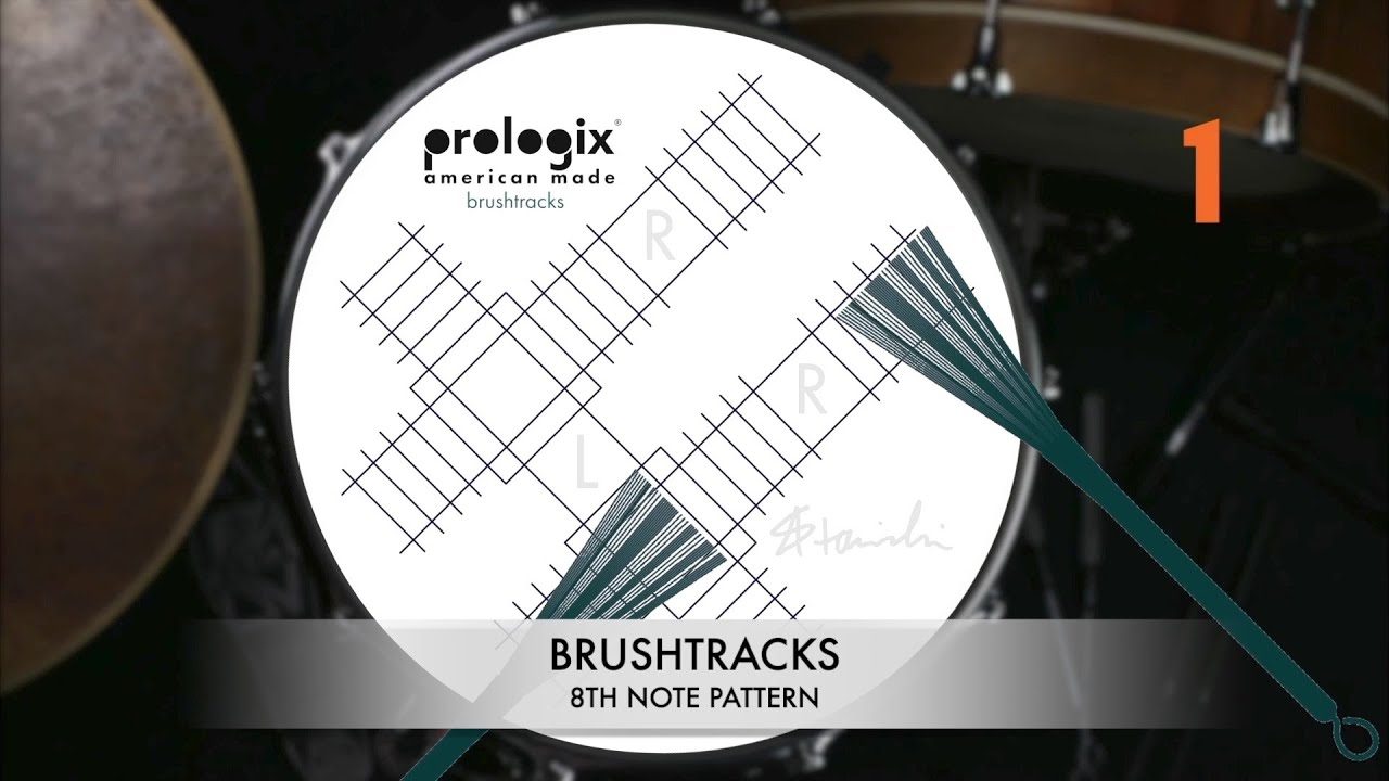 Prologix Brushtracks | 8TH Note Brush Patterns Introductory Lesson with Anthony Stanislavski