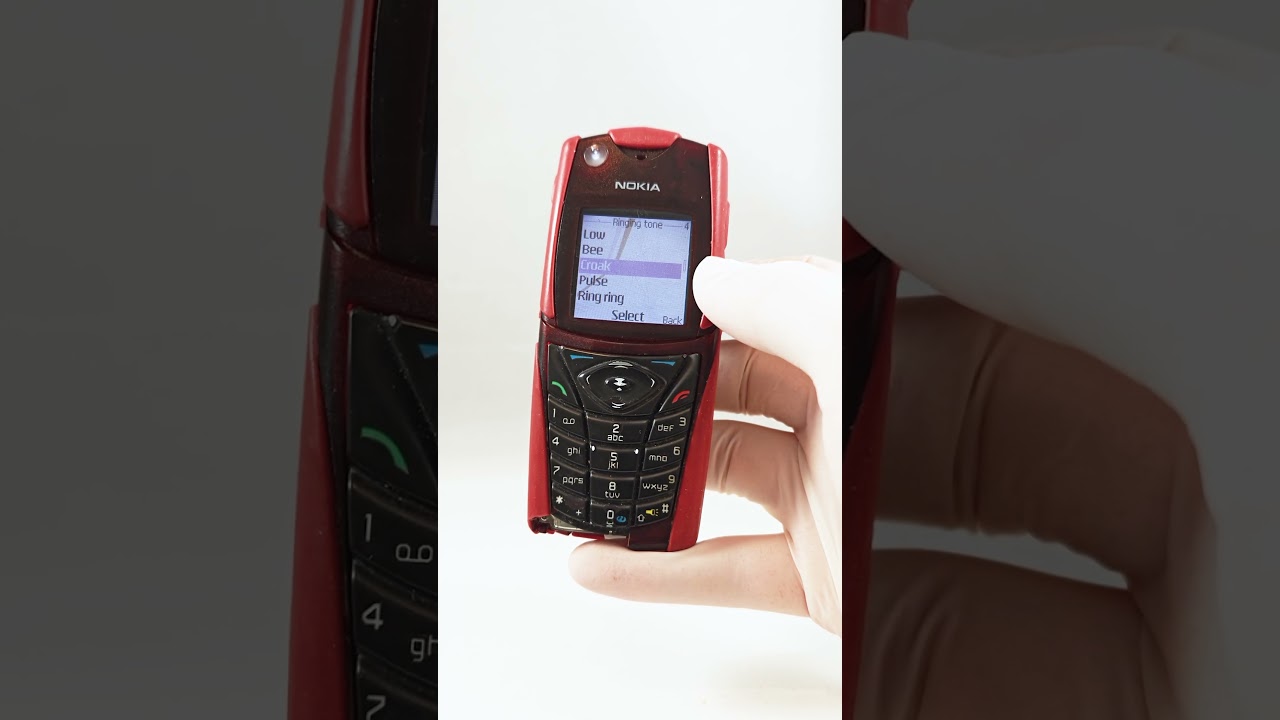 Croak Ringtone played by Nokia 5140 (from 2003)