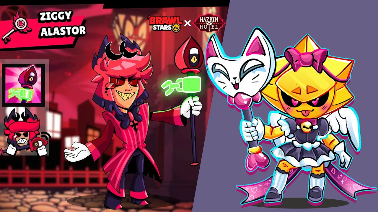 BRAWL STARS &times; HAZBIN HOTEL & More
