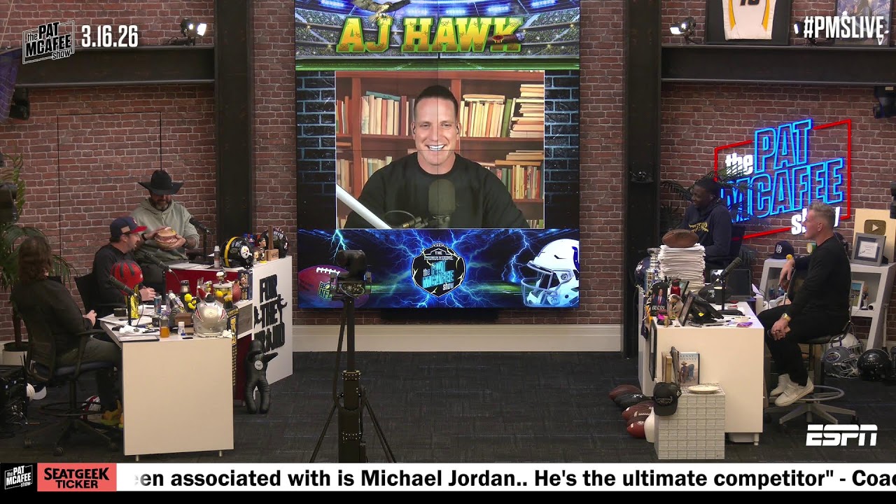 The Pat McAfee Show Live | Monday March 16th 2026