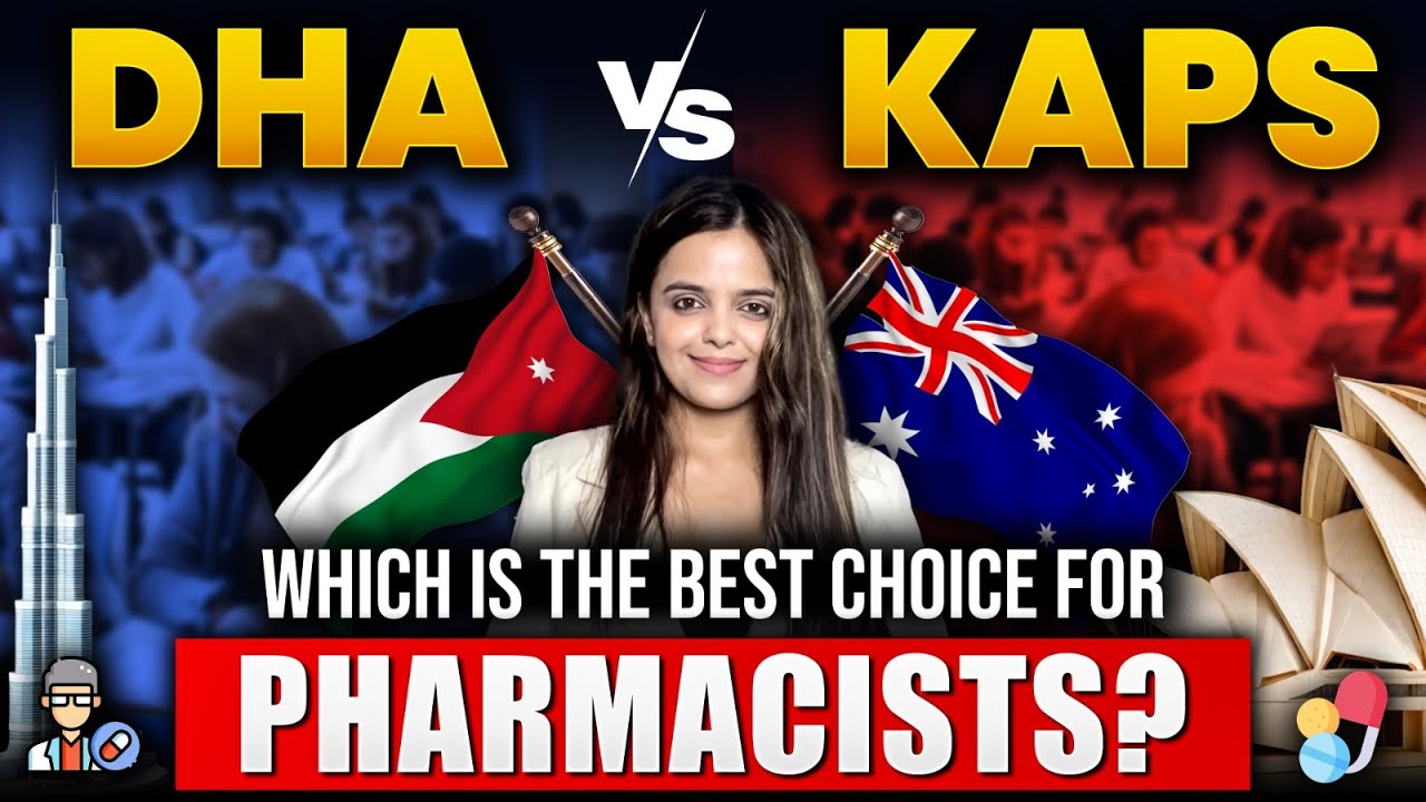 KAPS or DHA- Which is the Better Choice for a Pharmacist? | Academically | Dr. Akram Ahmad