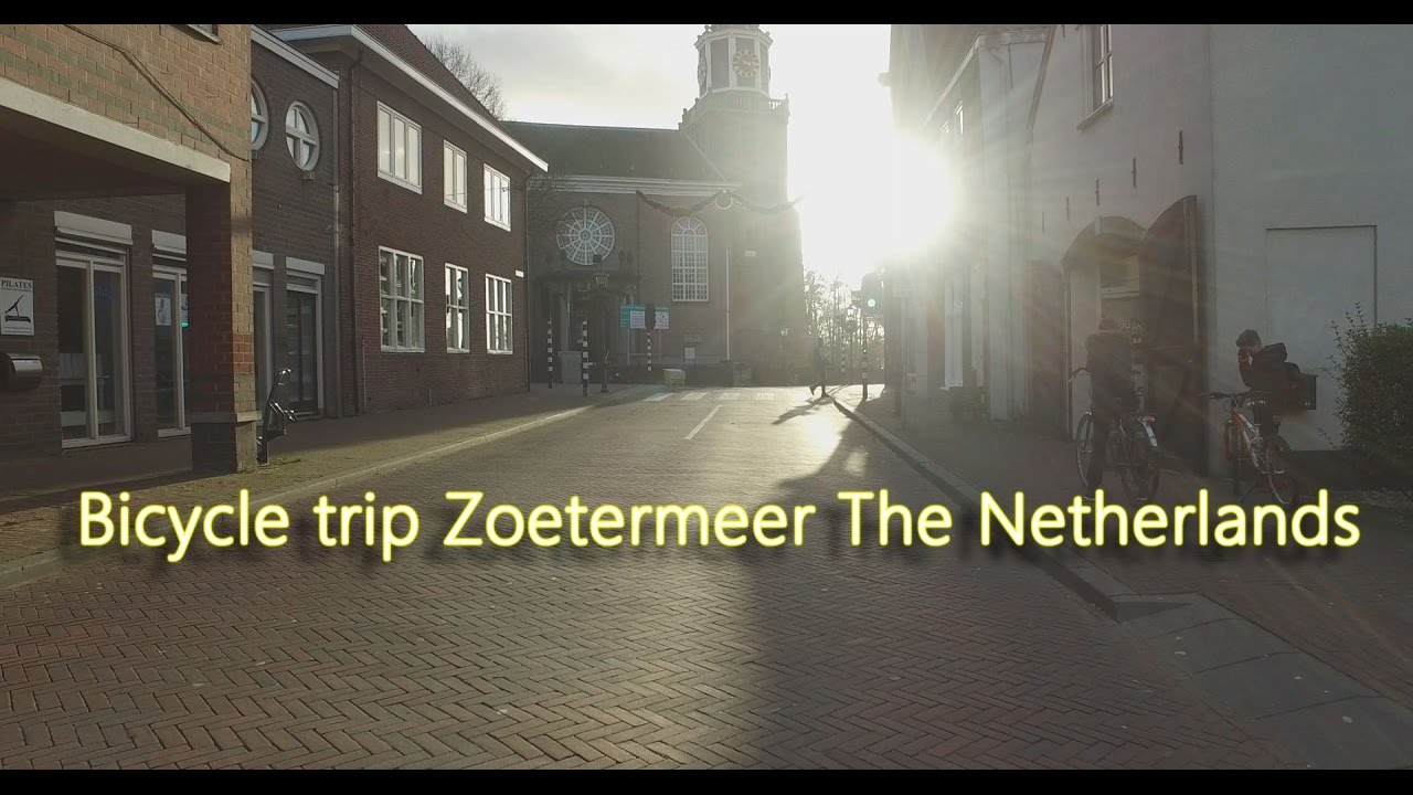Bike trip Zoetermeer the Netherlands 4K