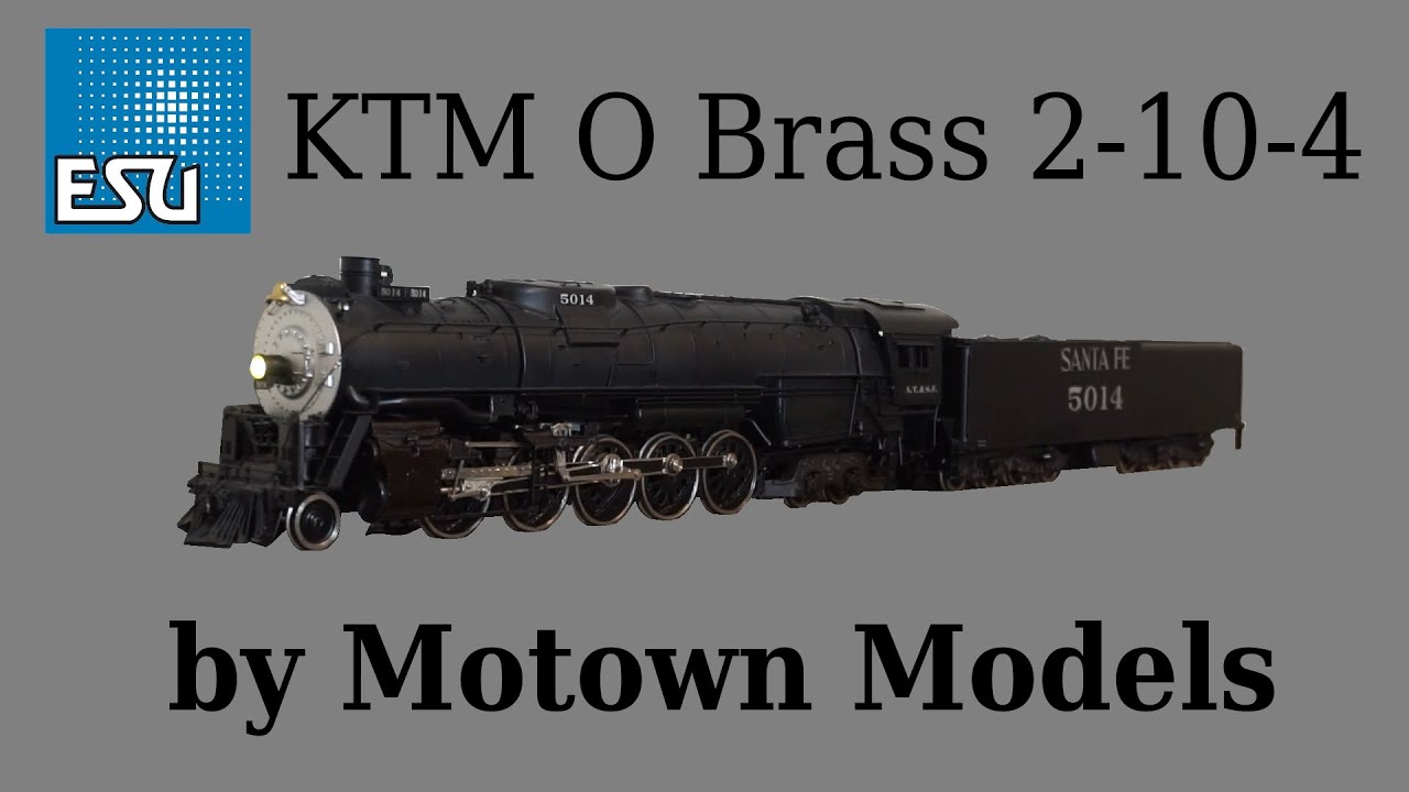 KTM Brass O 2-10-4 with LokSound 5 XL
