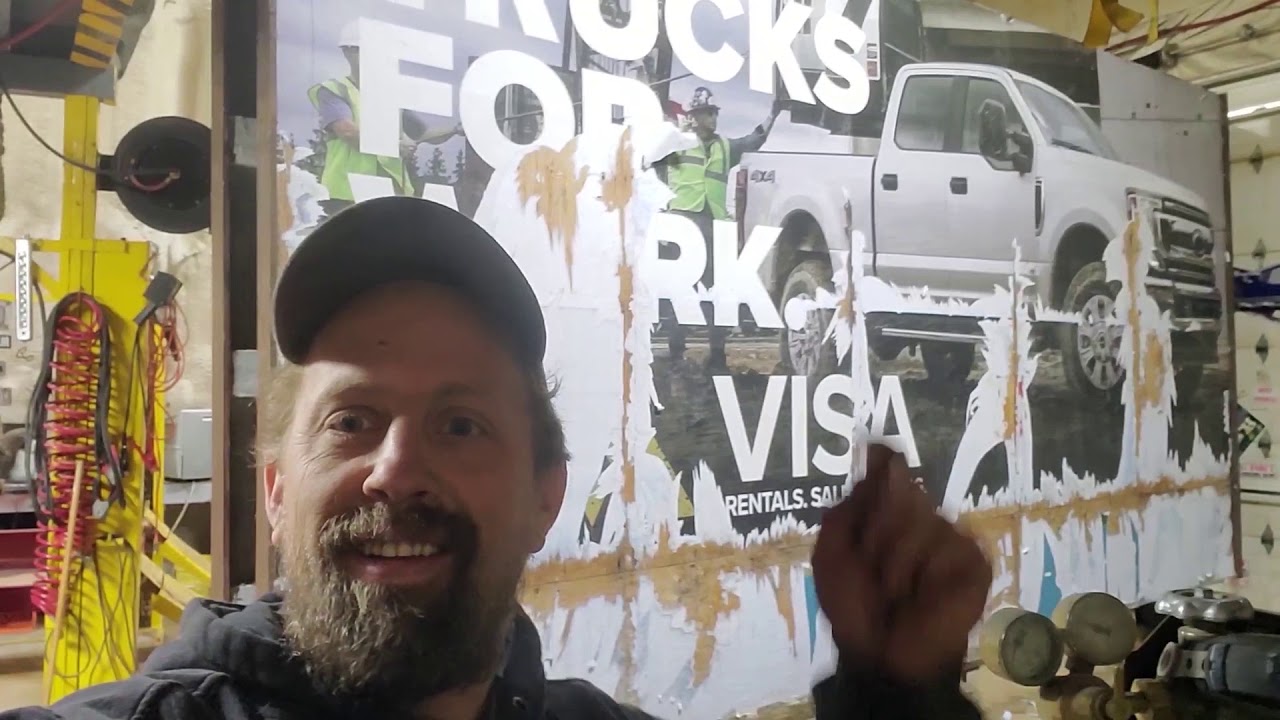 Building a Mobile Billboard( fabricated or redisgned from a roadside display)