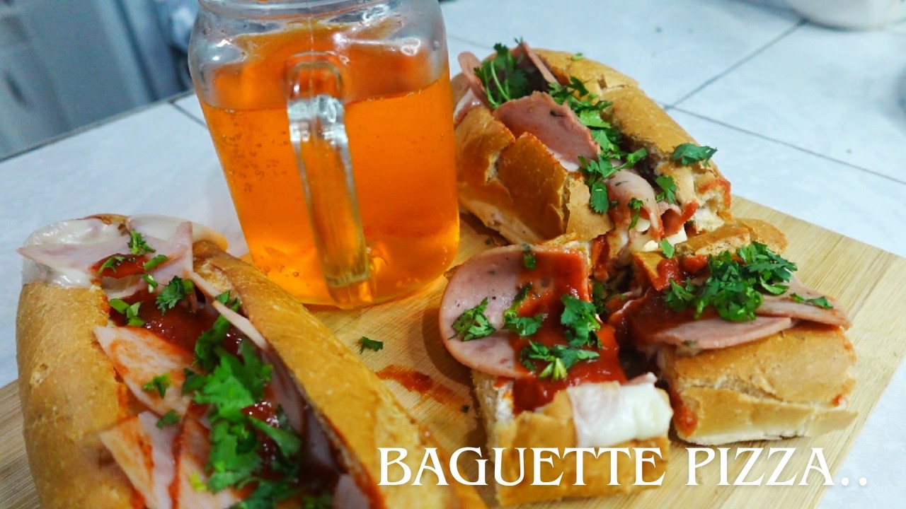BAGUETTE PIZZA, INVENTO DELICIOSO