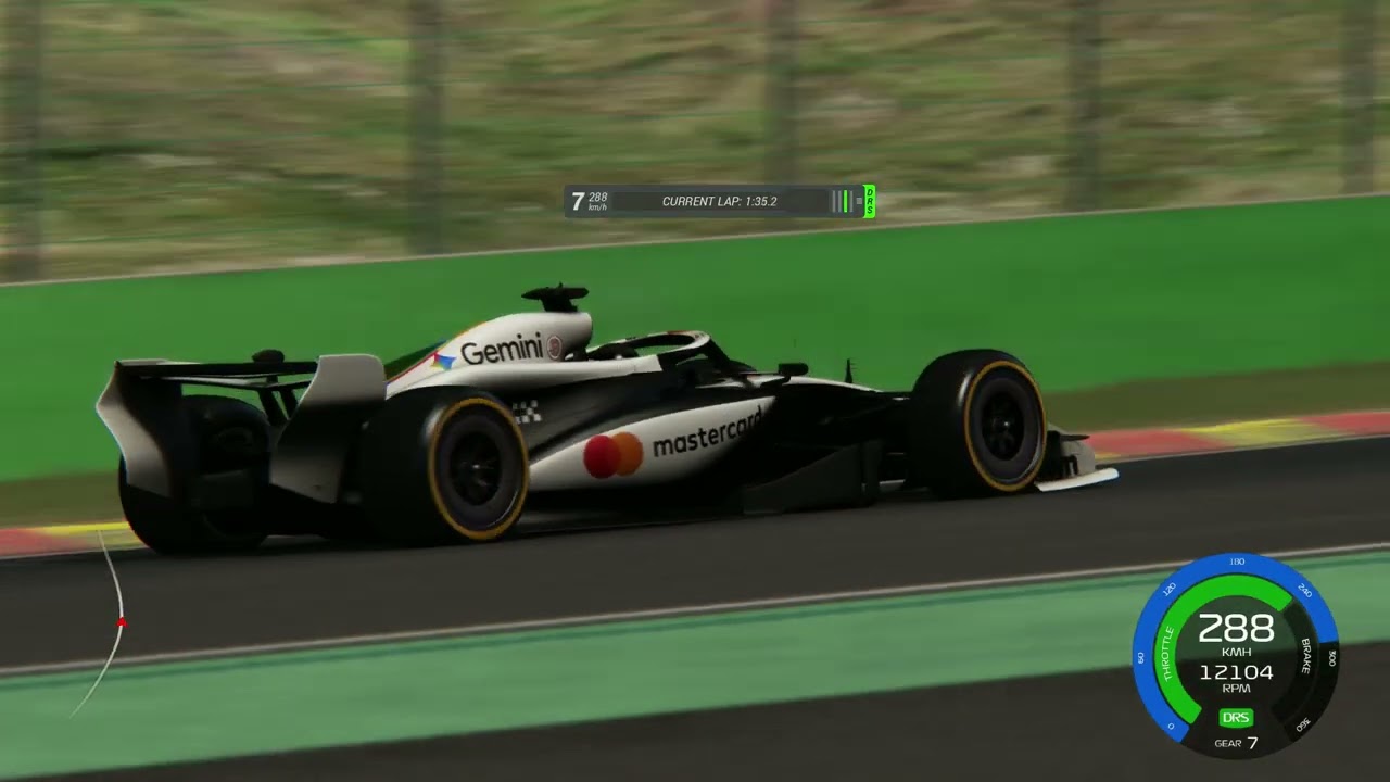 AC F1 2026 Spa test