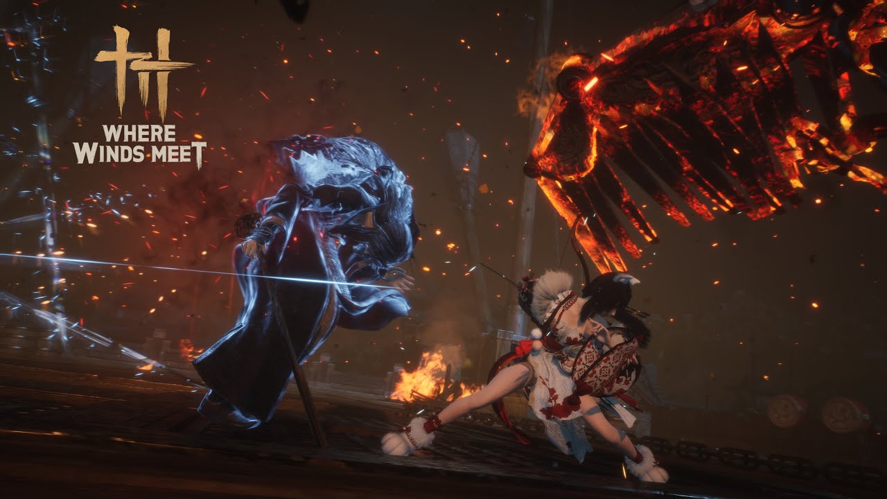 【燕雲十六聲】試煉：「容鳶」·鬼神愁 無傷 (4K) / Murong Yuan(Trials Abyss)  Boss Fight No Damage【Where Winds Meet】