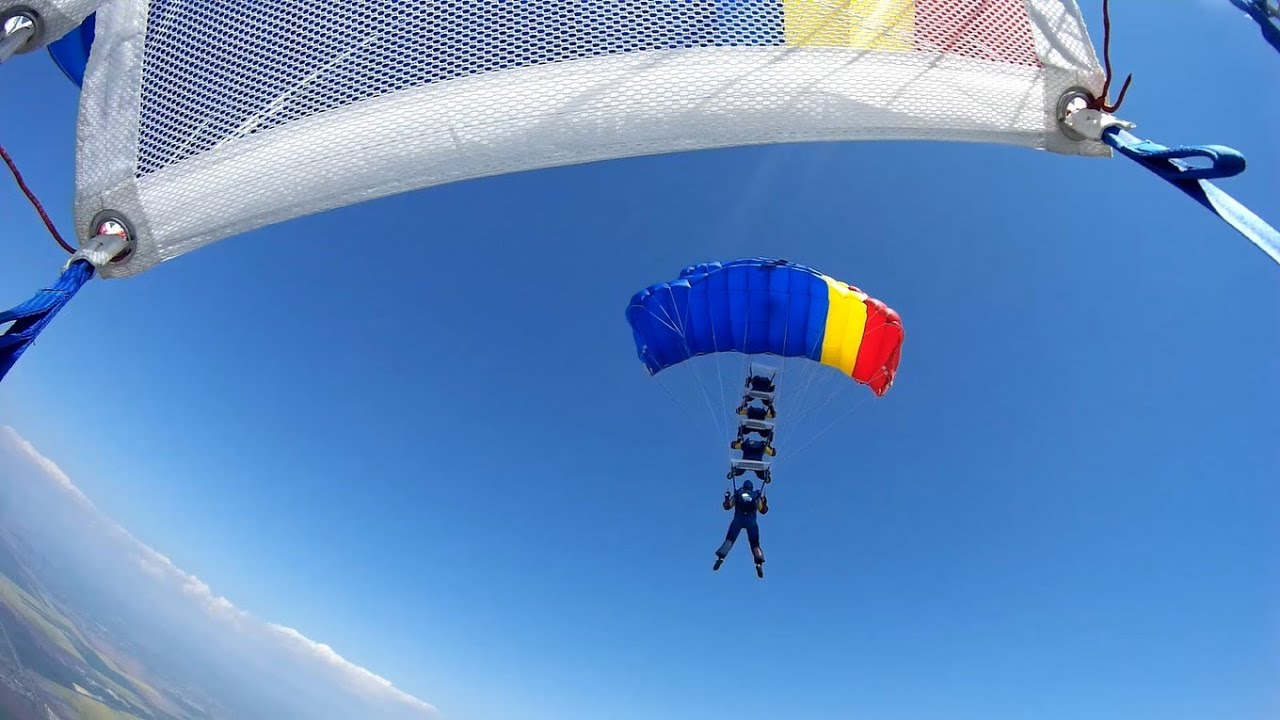 SJCAM M10 Cube salt parasutisti FLY IN Ploiesti