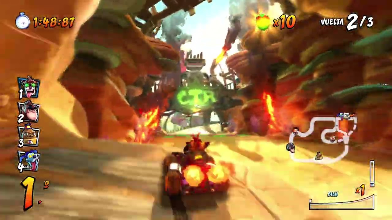 I love Crash Team Racing 