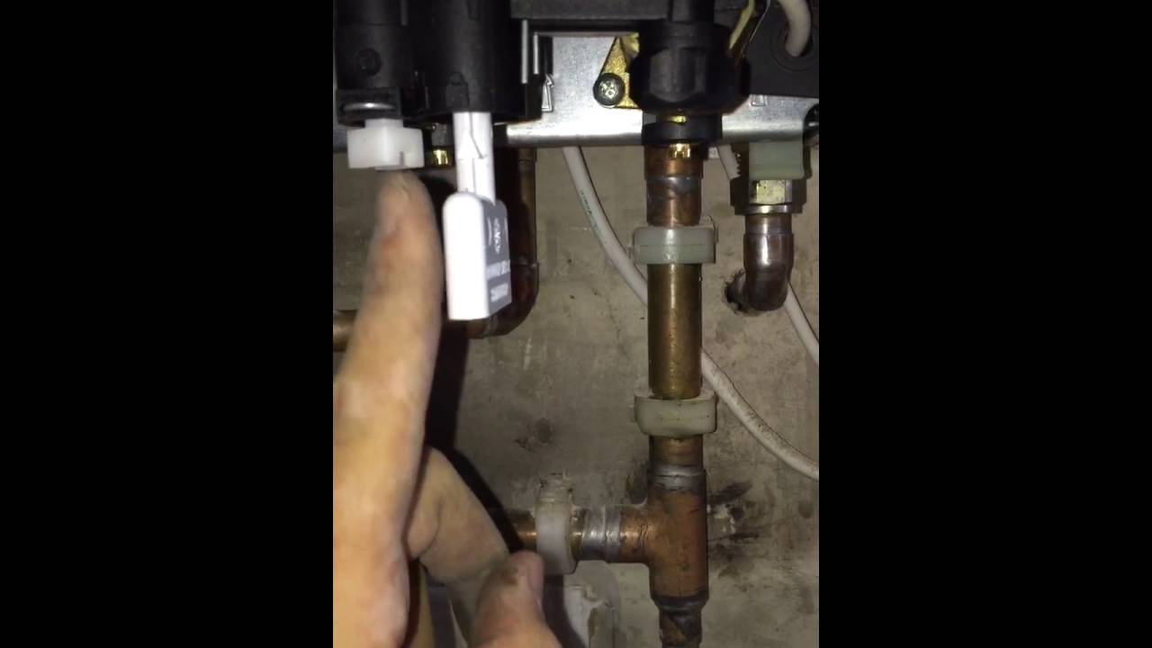 Topping Boiler up with Worcester Key and Filling Link