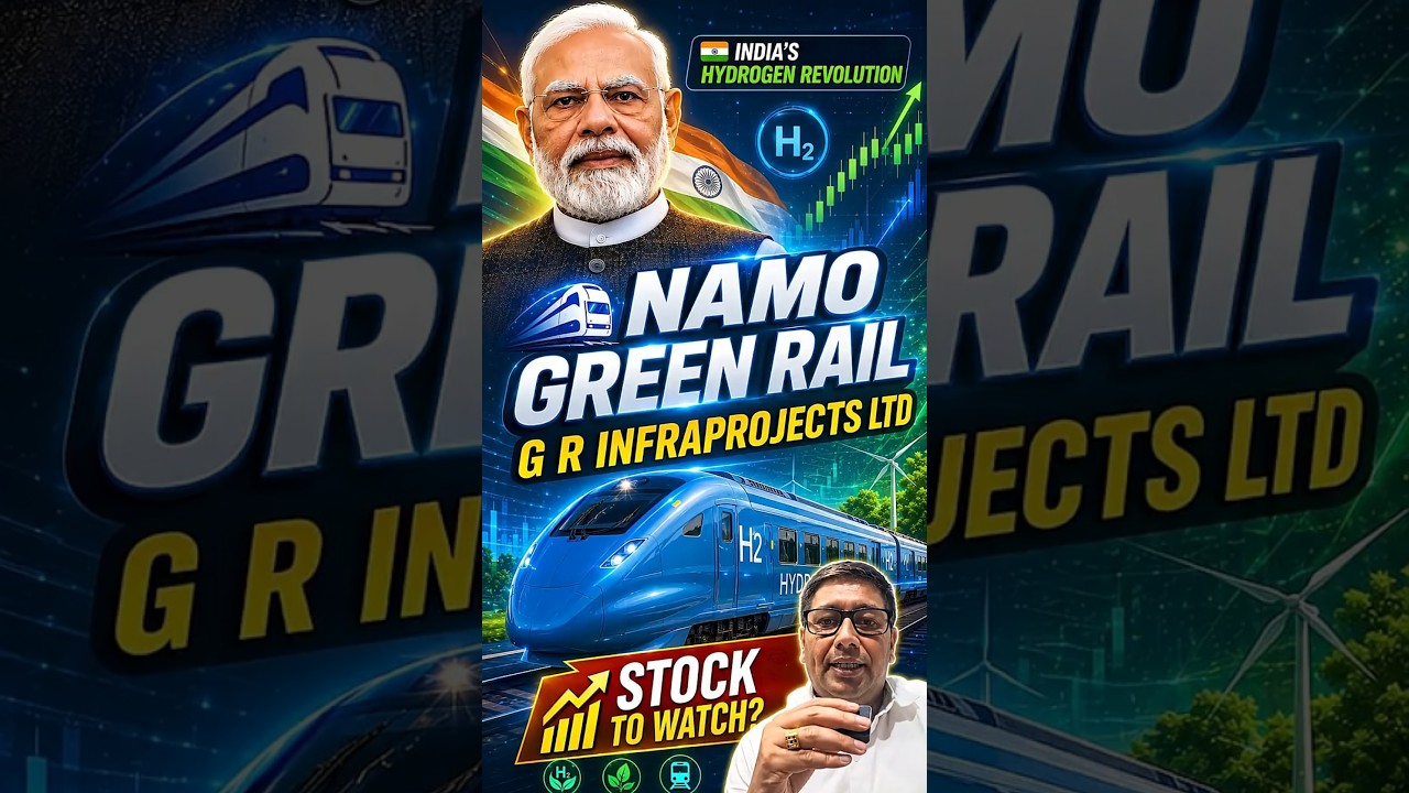 🚆 Namo Green Rail Launched! Is G R Infraprojects Ltd the Next Multibagger Stock? | #shorts #stocks