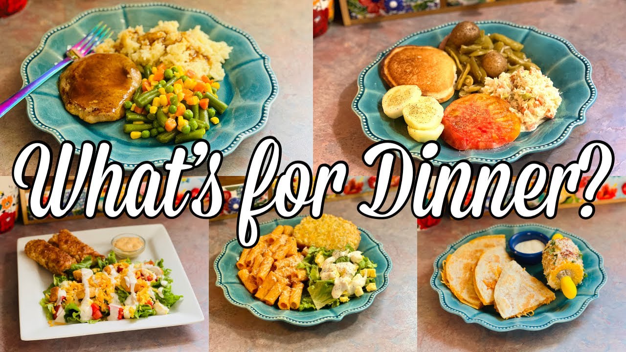 What’s for Dinner | Easy Family Meals Ideas | August 2022