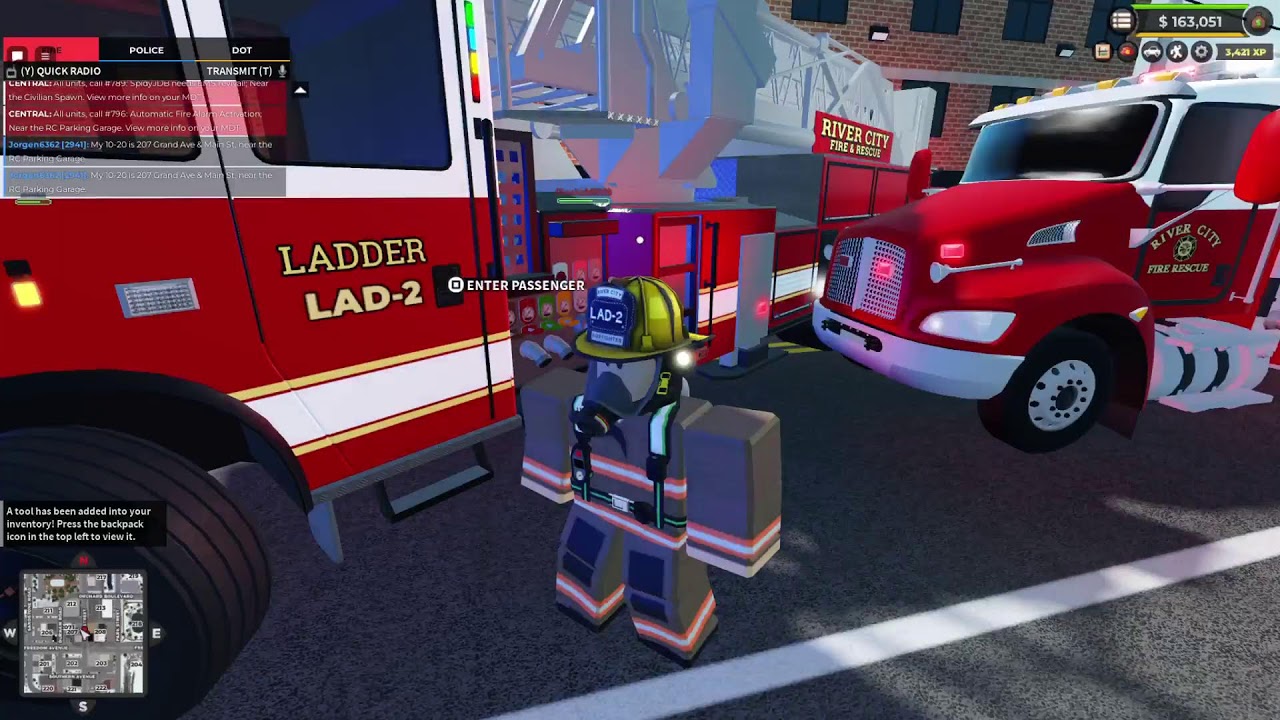 🚒|ERLC|Fire Department Shift | No Commentry