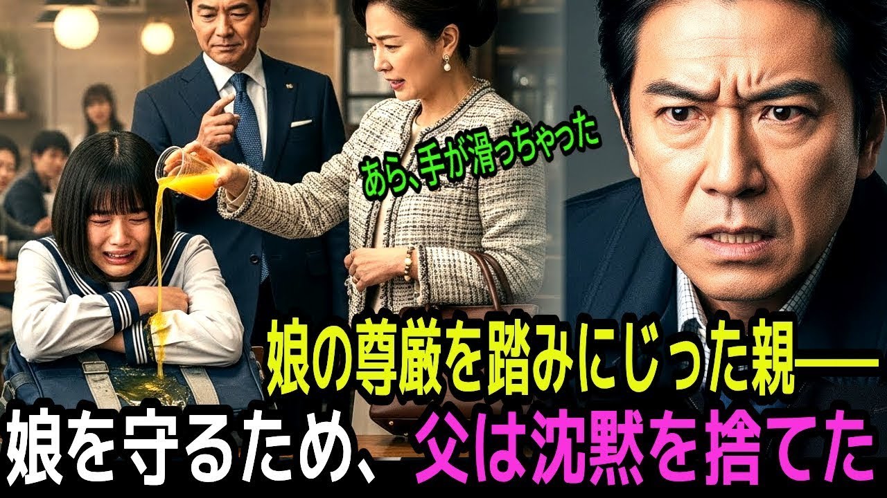 娘の大切なカバンを汚された日——父は、もう沈黙を捨てた