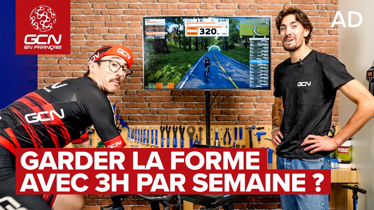 Comment garder la forme avec seulement 3 heures d'entrainement par semaine ?