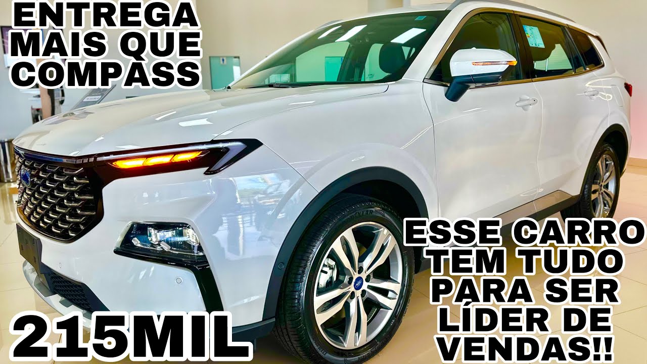 NOVO FORD TERRITORY 2025 TITANIUM 1.5 TURBO | ENTREGA DEMAIS PELO PREÇO COBRADO!!!