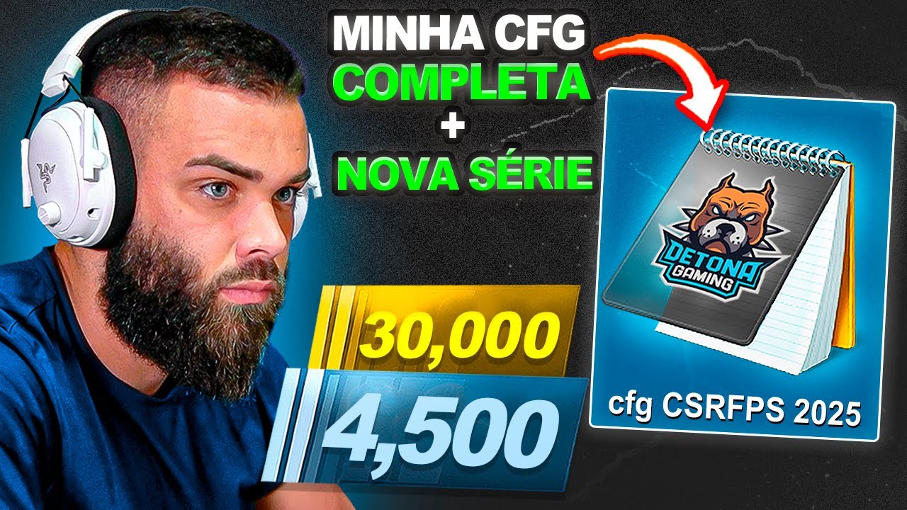 Configurei o CS do ZERO e mostrei MINHA CFG - Série NOVA: dos 5K aos 30K no PREMIERE SOLO com DICAS