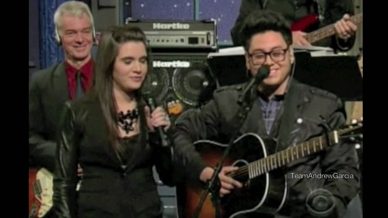 4/19/2010►Andrew Garcia sings "Superhuman" with Katie