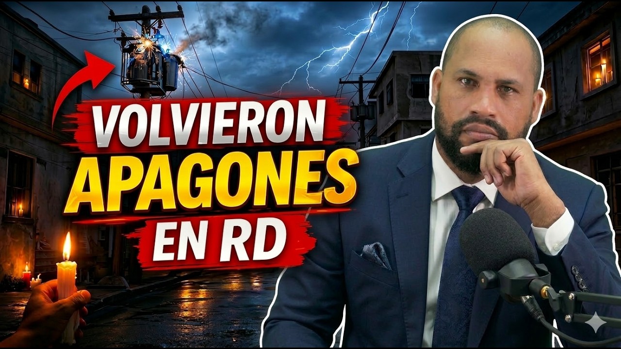 ¿Por qué VOLVIERON los APAGONES a República Dominicana otra vez?