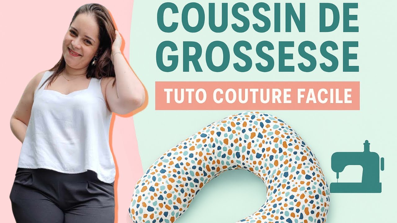 Tuto Débutant : Couds Ton Coussin de Grossesse en 2h !