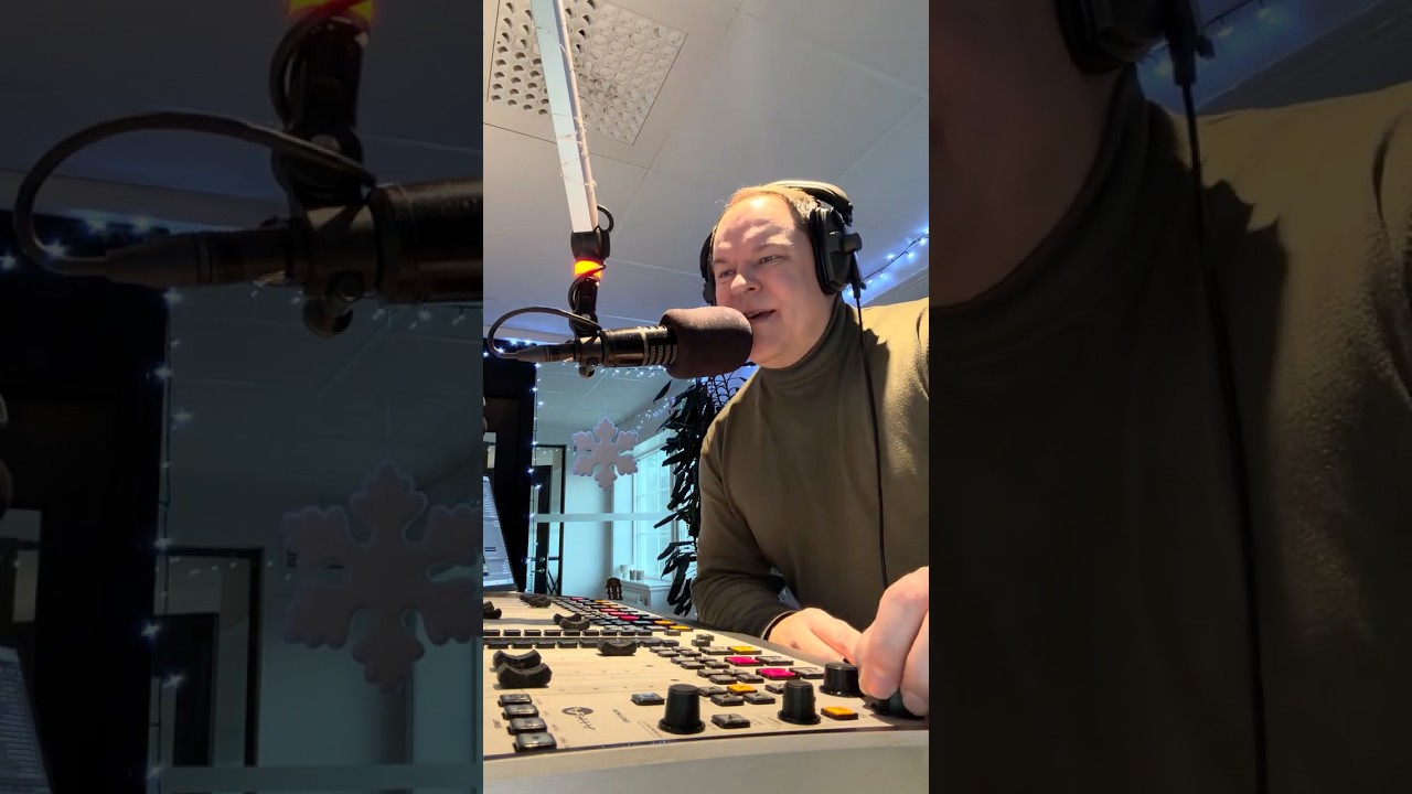Eftermiddag med Ollhage p&aring; Guldkanalen! #radio #radiodj #radioshow #guldkanalen