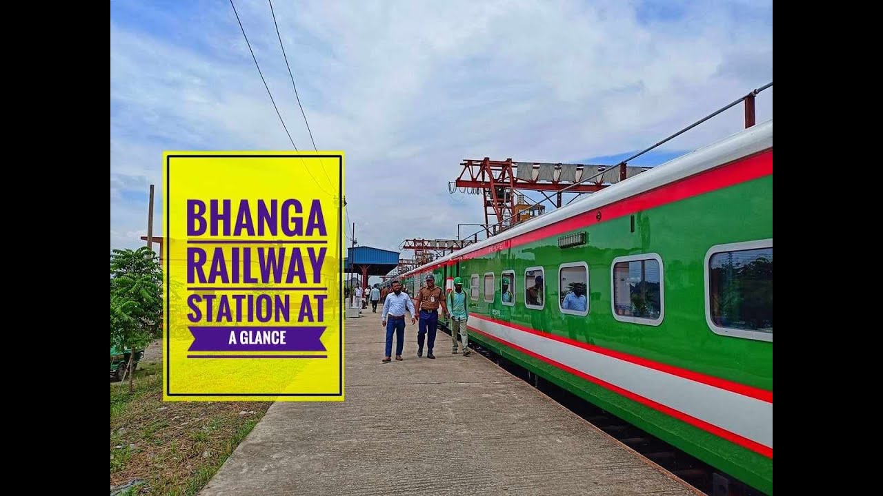 Entrance and Exit of Padma Trial Train from Bhanga || Padma Bridge Railway Link Project || Part-09