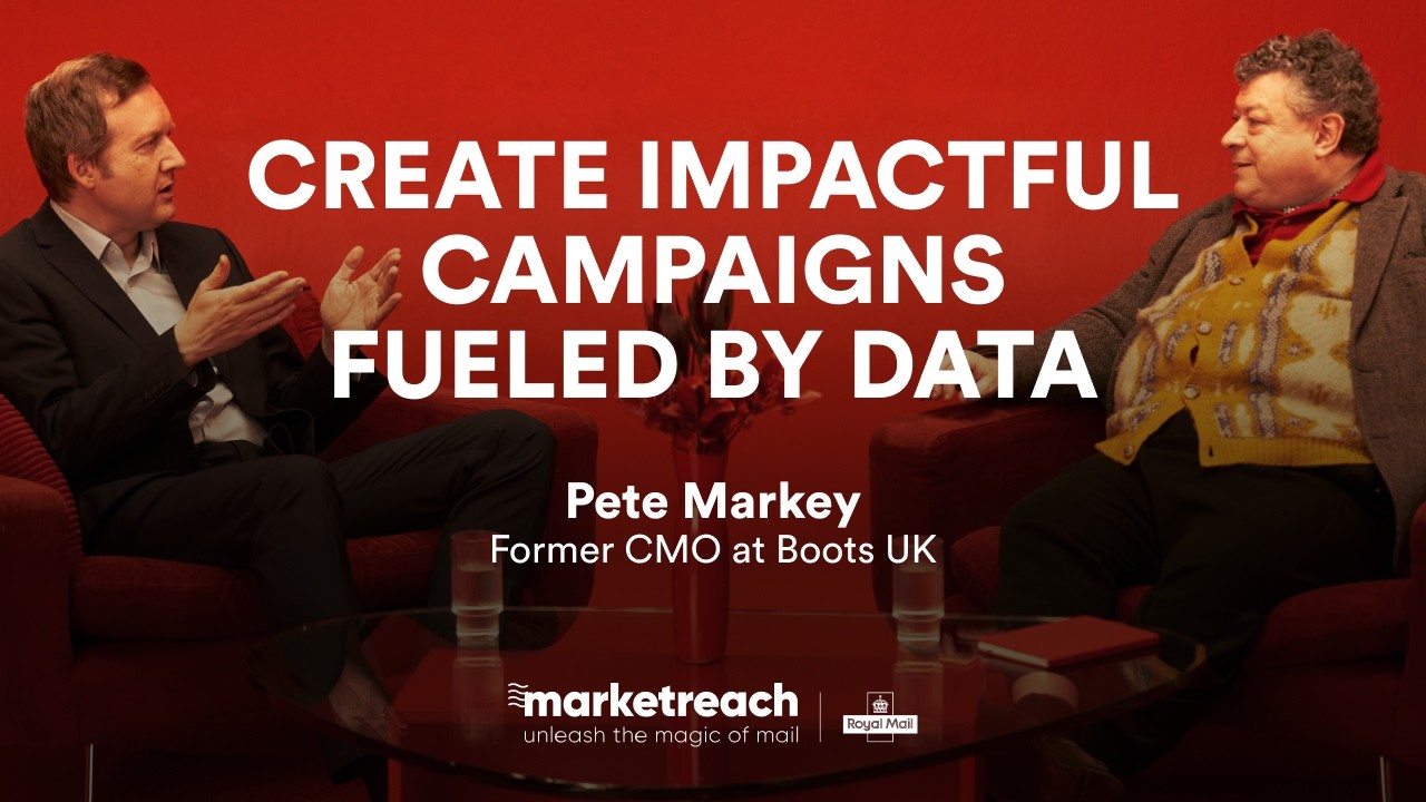 Create impactful campaigns fueled by data with Boots CMO, Pete Markey