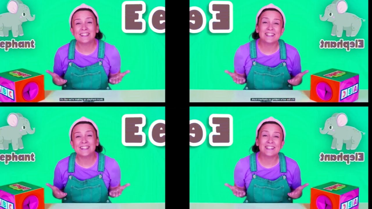 Elephant Starts With Letter E | Ms.Rachel | Animation Clip | preview 2 effects