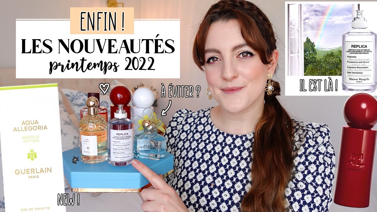 Mes NOUVEAUX coup de ❤️ parfums 2022 pour le printemps 🌸 Nouveauté Margiela, je vous dit tout !