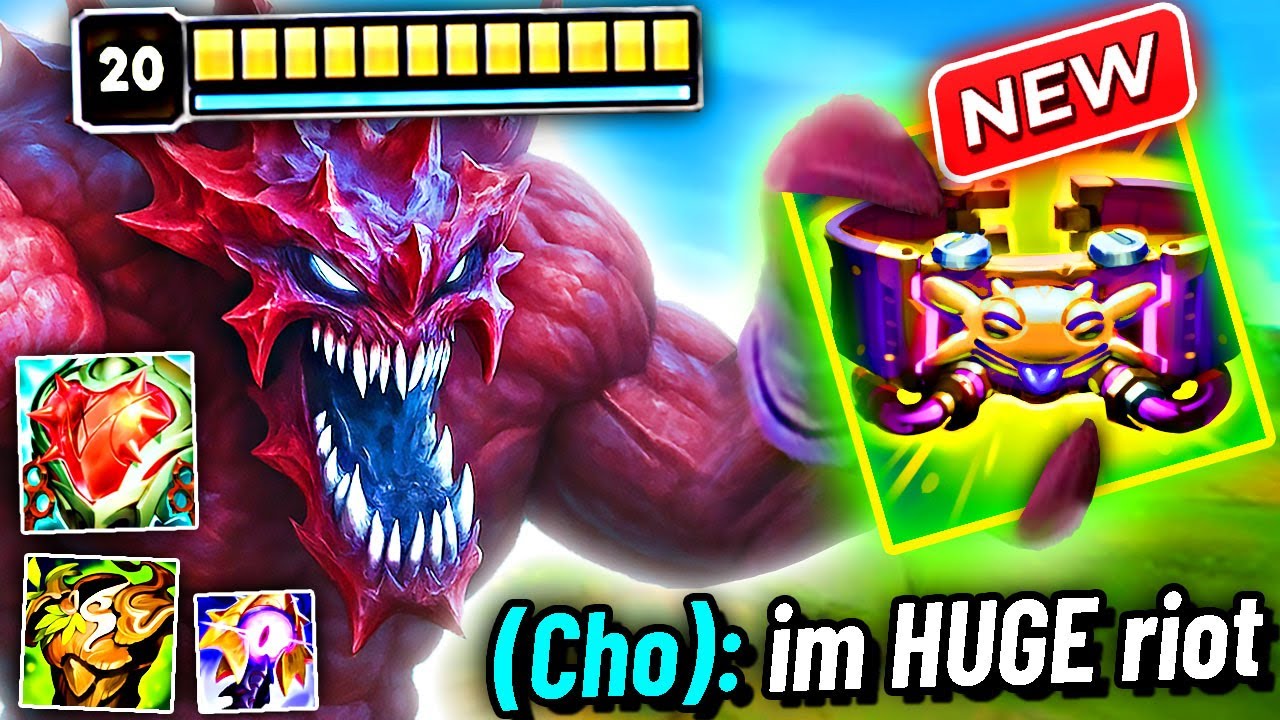 BIGGEST CHO'GATH IN SEASON 16 (New TANK ITEM)