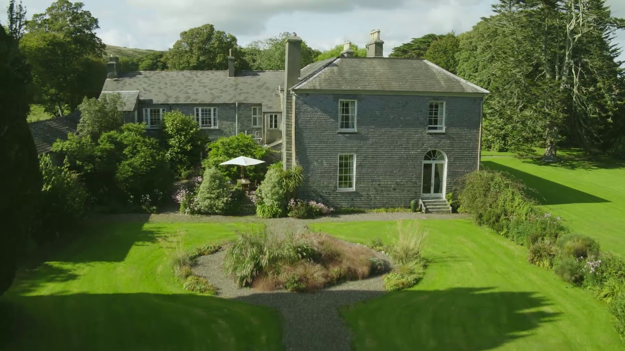 Drishane House Castletownshend from the Air